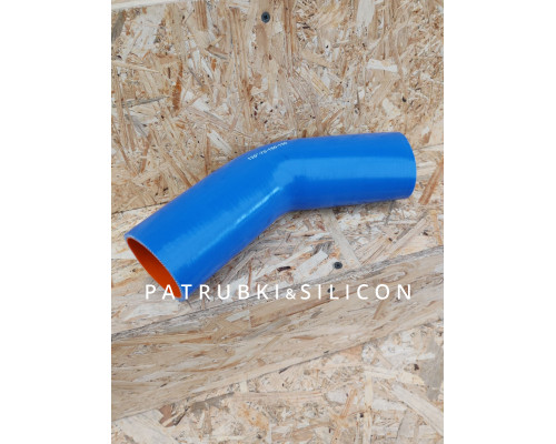 Силіконовий патрубок 135° d70 L150/150