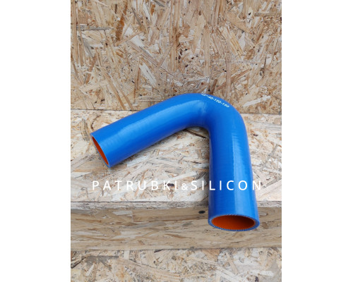 Силіконовий патрубок 45° d40 L150/150