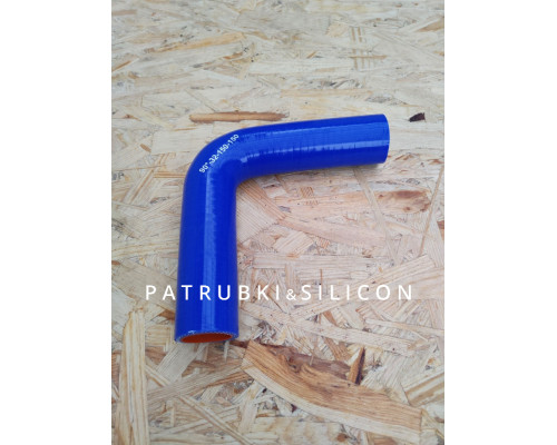 Силіконовий патрубок 90° d32 L150/150