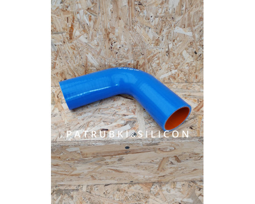 Силіконовий патрубок 90° d50 L150/150
