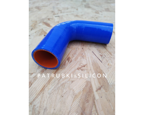 Силіконовий патрубок 90° d35 L100/100